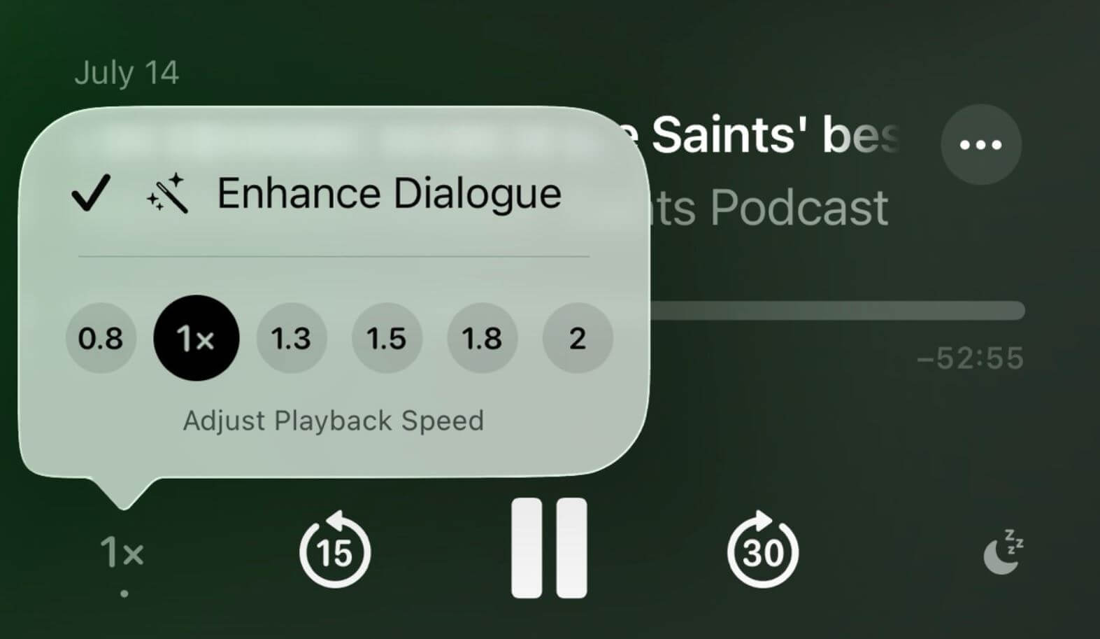 Приложение Подкасты в iOS 26. Улучшения диалогов и новые типы скорости воспроизведения уже доступны в iOS 26. Приложение Подкасты в iOS 26. Улучшения диалогов и новые типы скорости воспроизведения уже доступны в iOS 26. Фото.