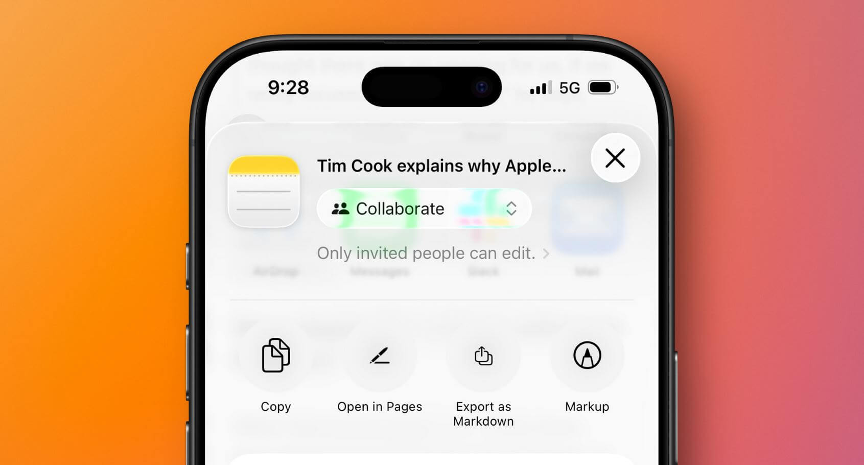 Что нового в Заметках iOS 26. В Заметках теперь есть экспорт и импорт в формате Markdown. Фото: 9to5mac. Что нового в Заметках iOS 26. В Заметках теперь есть экспорт и импорт в формате Markdown. Фото: 9to5mac. Фото.
