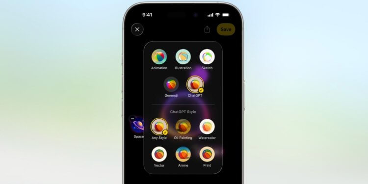 8 функций iOS 26, которые не будут доступны на старых iPhone. В Image Playground появились новые стили рисования. Изображение: 9to5mac.com. 8 функций iOS 26, которые не будут доступны на старых iPhone. В Image Playground появились новые стили рисования. Изображение: 9to5mac.com. Фото.