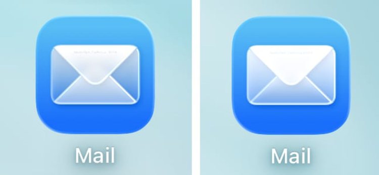 Что нового появилось в iOS 26 beta 4. Почту тоже обновили. Beta 4 слева. Изображение: macrumors.com. Что нового появилось в iOS 26 beta 4. Почту тоже обновили. Beta 4 слева. Изображение: macrumors.com. Фото.