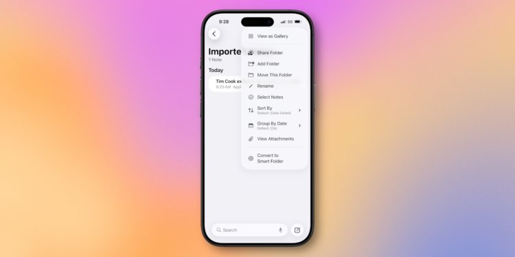 Как изменится приложение Заметки в iOS 26, iPadOS 26 и watchOS 26. Внешне приложение изменилось. Изображение: 9to5mac.com. Как изменится приложение Заметки в iOS 26, iPadOS 26 и watchOS 26. Внешне приложение изменилось. Изображение: 9to5mac.com. Фото.