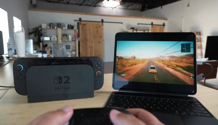 Скрытая фишка Apple iPad: как играть в Nintendo Switch 2 и другие консоли на айпаде. Айпад можно использовать как экран для консоли. Скрытая фишка Apple iPad: как играть в Nintendo Switch 2 и другие консоли на айпаде. Айпад можно использовать как экран для консоли. Фото.