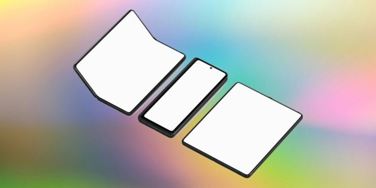 Внутренний дисплей iPhone Fold будет без складки. Изображение: 9to5mac.com. Фото.