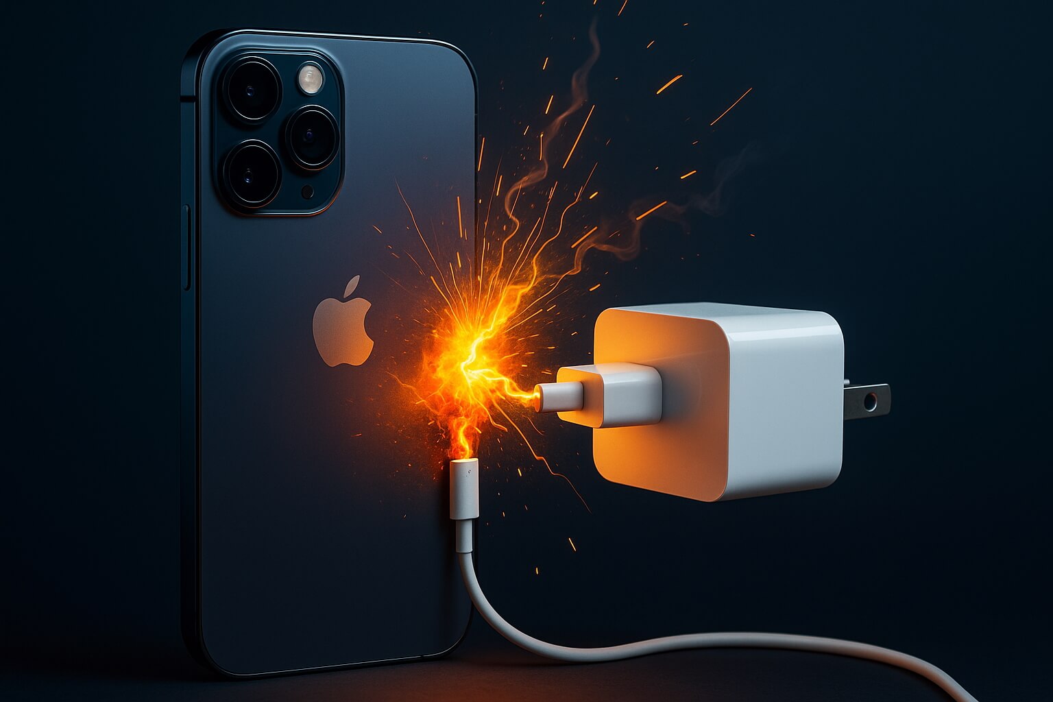 Что будет если заряжать iPhone слишком мощной зарядкой