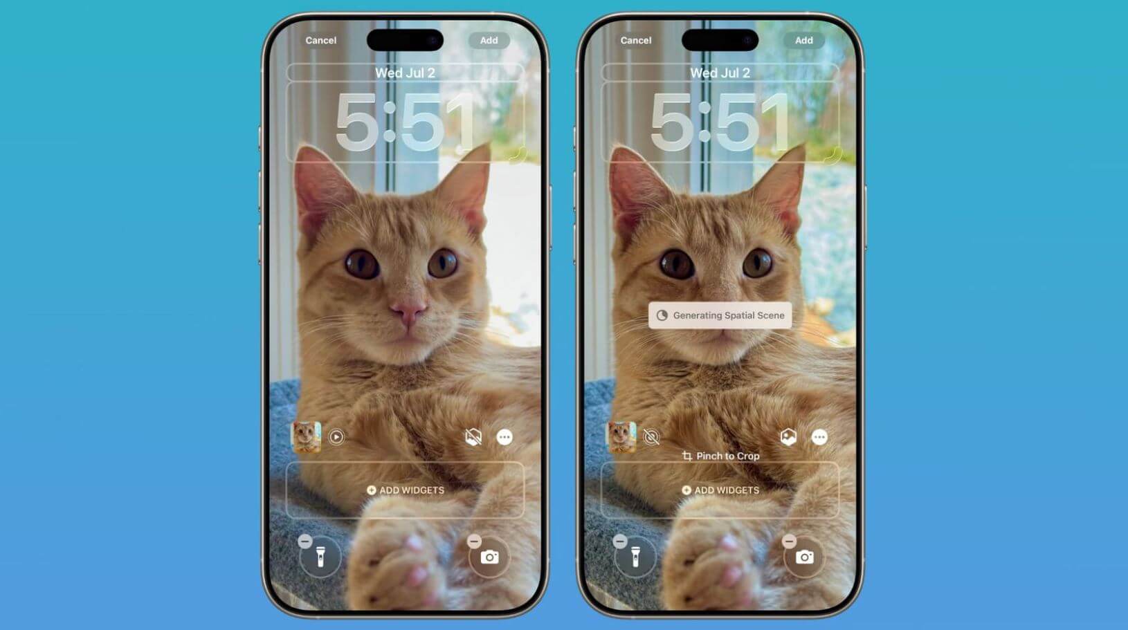 3D-обои на Айфоне в iOS 26. iOS 26 позволяет сделать объемные обои из обычной картинки. Фото: macrumours.com. 3D-обои на Айфоне в iOS 26. iOS 26 позволяет сделать объемные обои из обычной картинки. Фото: macrumours.com. Фото.