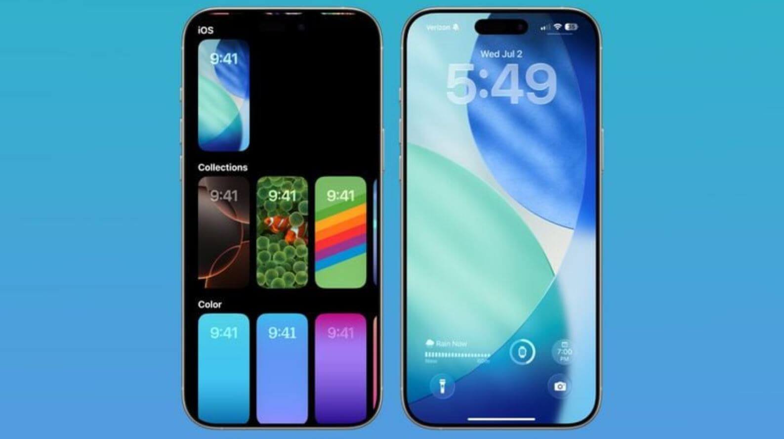 Какие обои есть в iOS 26. Много новых обоев не завезли. Зато не удалили старые — уже хорошо. Фото: macrumours.com. Какие обои есть в iOS 26. Много новых обоев не завезли. Зато не удалили старые — уже хорошо. Фото: macrumours.com. Фото.