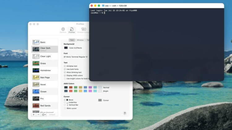 8 новых функций, которые появились в macOS Tahoe 26, кроме дизайна Liquid Glass. Терминал стал выглядеть приятнее для глаз. Изображение: 9to5mac.com. 8 новых функций, которые появились в macOS Tahoe 26, кроме дизайна Liquid Glass. Терминал стал выглядеть приятнее для глаз. Изображение: 9to5mac.com. Фото.
