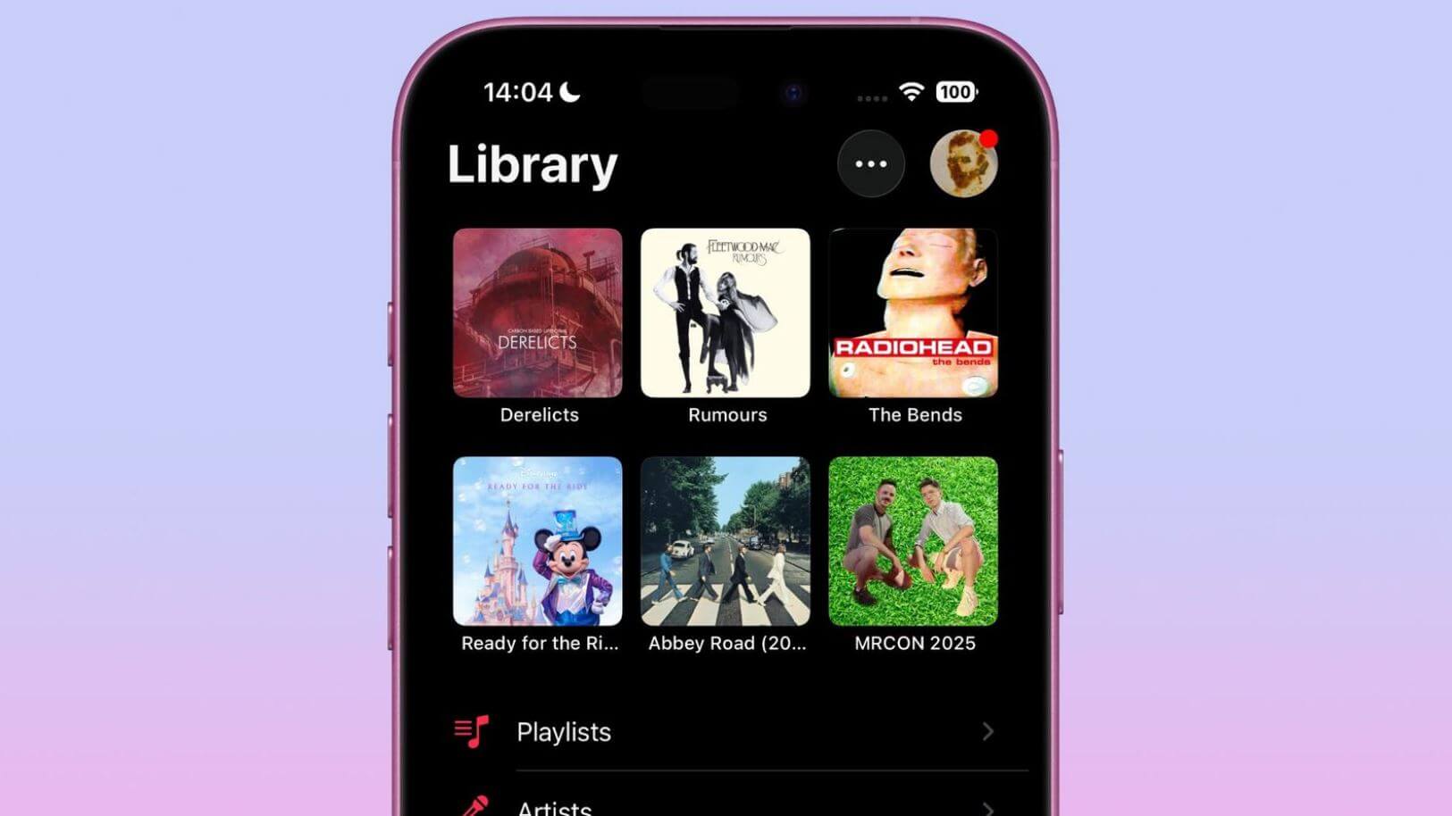 Как закрепить песню, плейлист или исполнителя на главном экране Apple Music в iOS 26