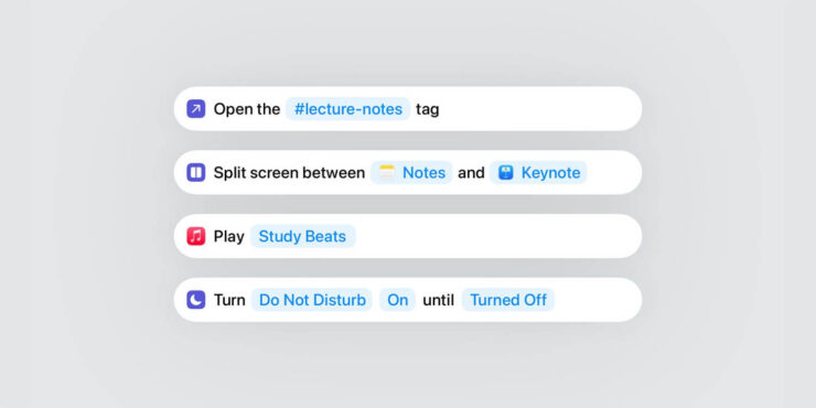 Автоматизации появились и на компьютерах Mac. Изображение: 9to5mac.com. Фото.