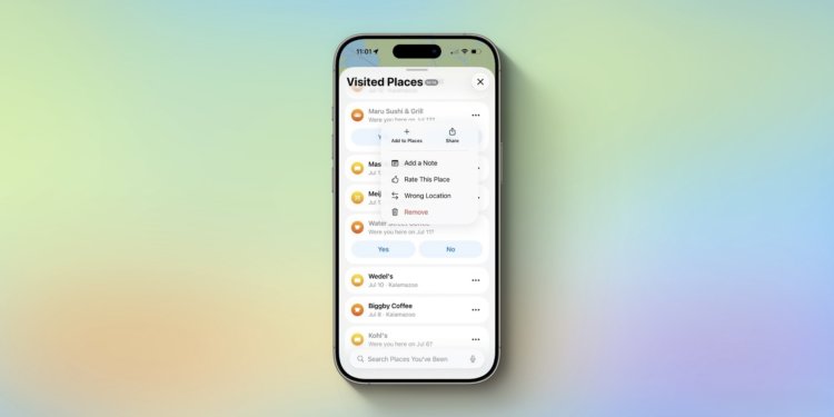 Как работает отслеживание мест, которые вы посещаете на iPhone с iOS 26, и можно ли его отключить. Каждую локацию можно отредактировать или вообще удалить. Как работает отслеживание мест, которые вы посещаете на iPhone с iOS 26, и можно ли его отключить. Каждую локацию можно отредактировать или вообще удалить. Фото.