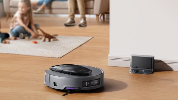 У этого робота-пылесоса нет громоздкой станции самоочистки. erid: 2SDnjeuCujU. Фото.