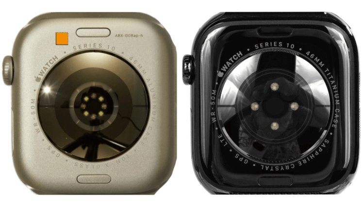 Отслеживание артериального давления в Apple Watch. Сравнение прототипа и релизной версии Apple Watch Series 10. Отслеживание артериального давления в Apple Watch. Сравнение прототипа и релизной версии Apple Watch Series 10. Фото.