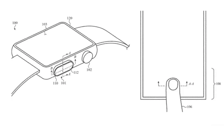 Титульные изображения двух патентов Apple, зарегистрированных в 2020 году.. Фото.