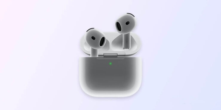 Светодиод на кейсе AirPods получит новый цвет после установки iOS 26. Изображение: 9to5mac.com. Фото.