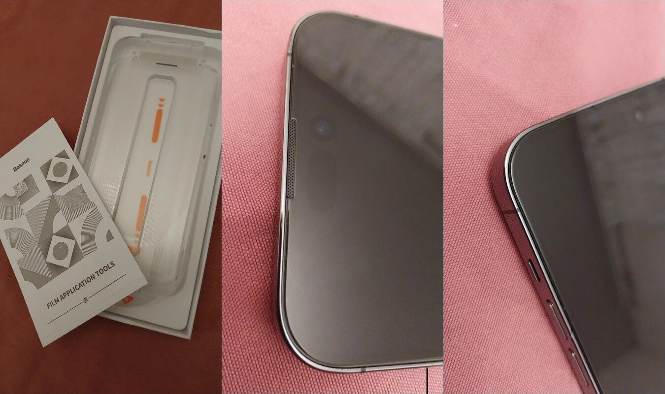 Защитное стекло для iPhone. Качественное стекло для iPhone. Фото.