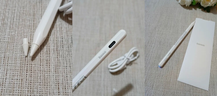 Стилус для iPad. Стилус почти как две капли воды похож на Apple Pencil. Стилус для iPad. Стилус почти как две капли воды похож на Apple Pencil. Фото.