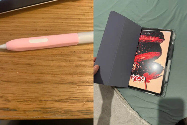 Чехол для Apple Pencil. Даже для Apple Pencil можно купить стилус. Чехол для Apple Pencil. Даже для Apple Pencil можно купить стилус. Фото.