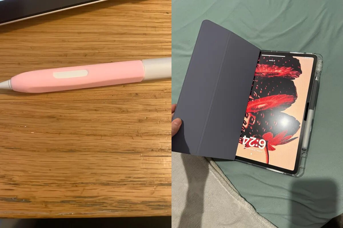 Чехол для Apple Pencil. Даже для Apple Pencil можно купить стилус. Фото.