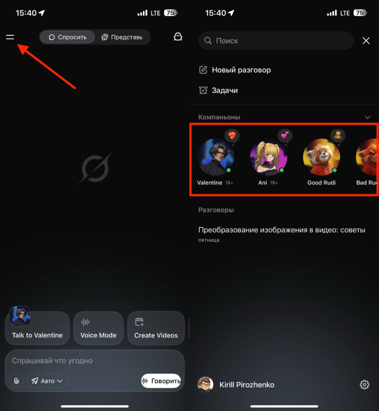 Включить компаньонов можно абсолютно бесплатно. Фото.