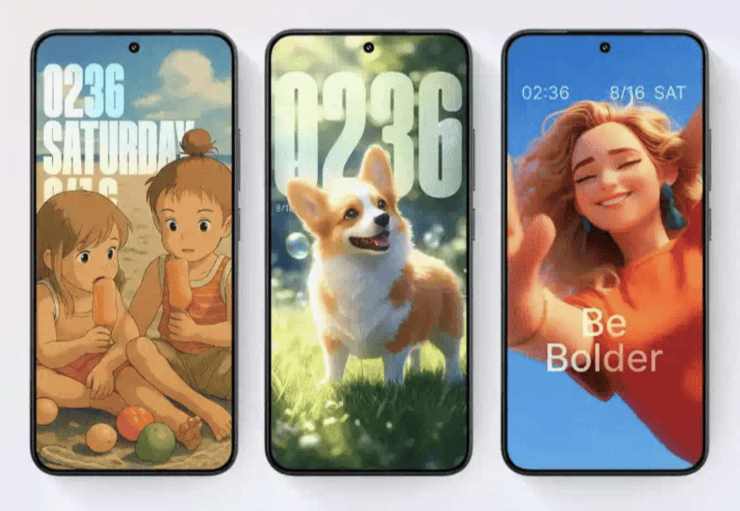 Xiaomi стала частью экосистемы Apple: представлена HyperOS 3 с Dynamic Island, интеграцией с iPhone, iPad и Mac. Шрифты подстраиваются под изображение на экране. Изображение: trashbox.ru. Фото.