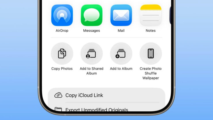 Обновилась иконка AirDrop. Изображение: macrumors.com. Фото.