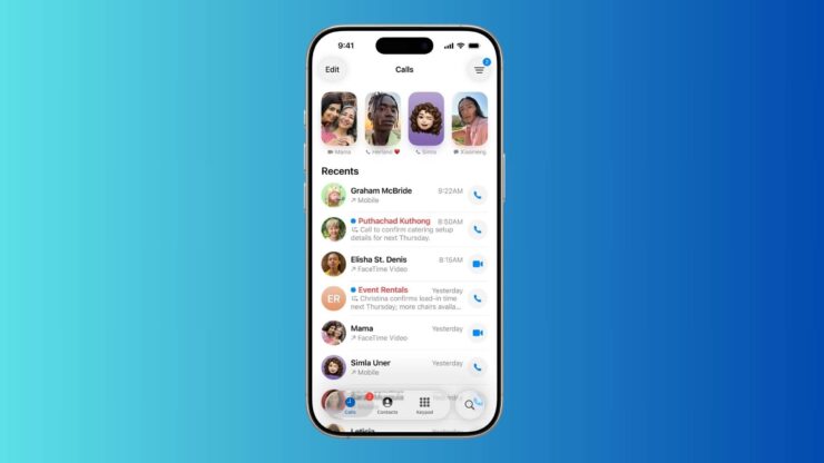 Как отключить звонки с неизвестных номеров на iPhone с iOS 26. Звонилка на iPhone не только получила новый дизайн, но и настройки. Изображение: pocket-lint.com. Фото.