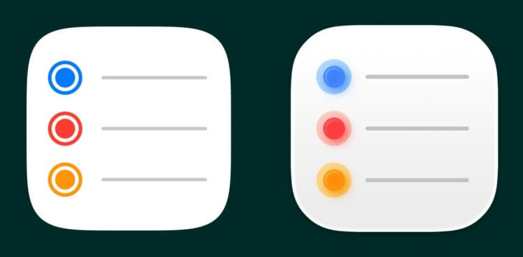 Как изменятся иконки приложений Apple в iOS 26 по сравнению с iOS 18. Напоминания. Изображение: 9to5mac.com. Как изменятся иконки приложений Apple в iOS 26 по сравнению с iOS 18. Напоминания. Изображение: 9to5mac.com. Фото.
