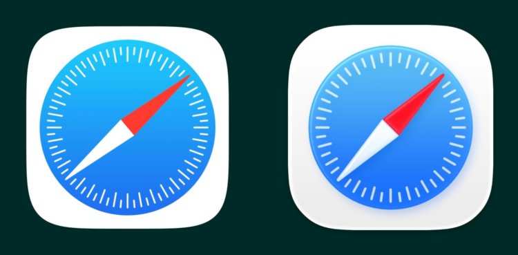 Как изменятся иконки приложений Apple в iOS 26 по сравнению с iOS 18. Safari. Изображение: 9to5mac.com. Как изменятся иконки приложений Apple в iOS 26 по сравнению с iOS 18. Safari. Изображение: 9to5mac.com. Фото.