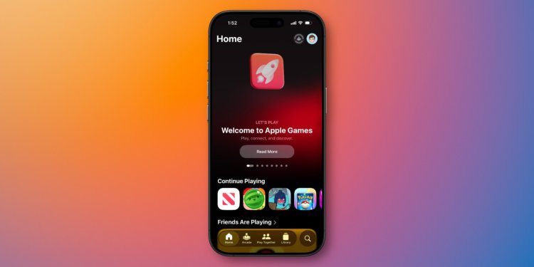 Какие новые приложения появятся на iPhone в iOS 26. В Apple Games будет собрана вся информация об играх. Изображение: 9to5mac.com. Фото.