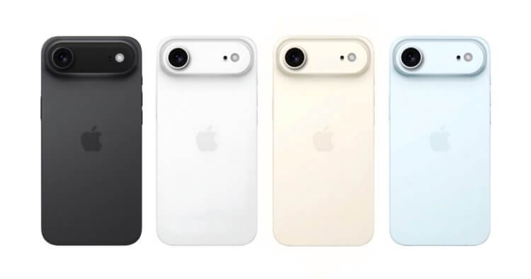 Всё, что известно про iPhone 17 Air за месяц до выхода. На выбор будет несколько спокойных цветов. Изображение: 9to5mac.com. Всё, что известно про iPhone 17 Air за месяц до выхода. На выбор будет несколько спокойных цветов. Изображение: 9to5mac.com. Фото.