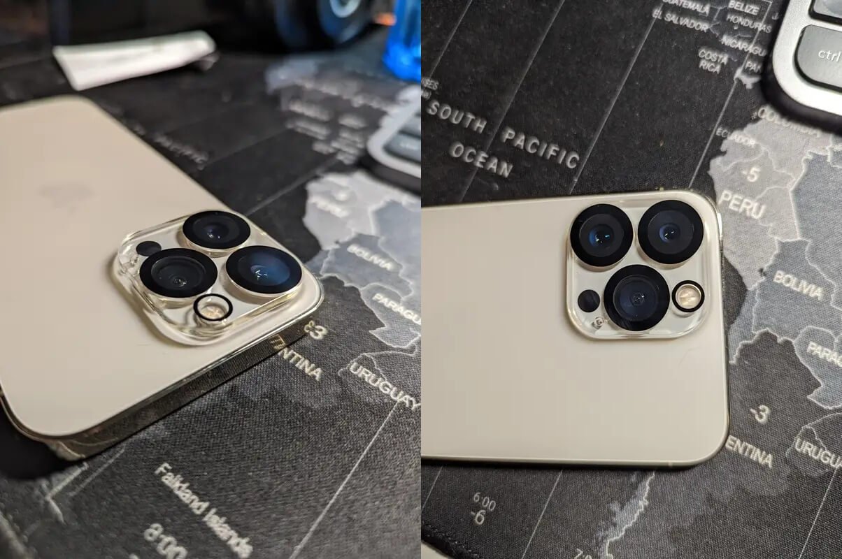 Защитное стекло на камеру Айфона. Можно надежно защитить камеру iPhone. Фото.