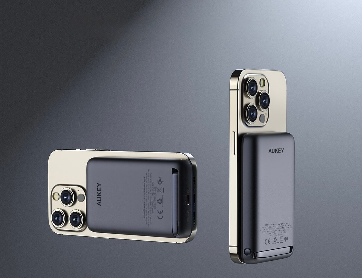 Беспроводной повербанк для Айфона. Повербанк не только быстро заряжает ваш iPhone, но и выглядит стильно. Фото.