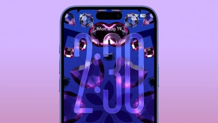 Apple опять сломала Liquid Glass в iOS 26, сделав часы на экране блокировки iPhone нечитаемыми. Как вам новый эффект на часах? Изображение: macrumors.com. Фото.