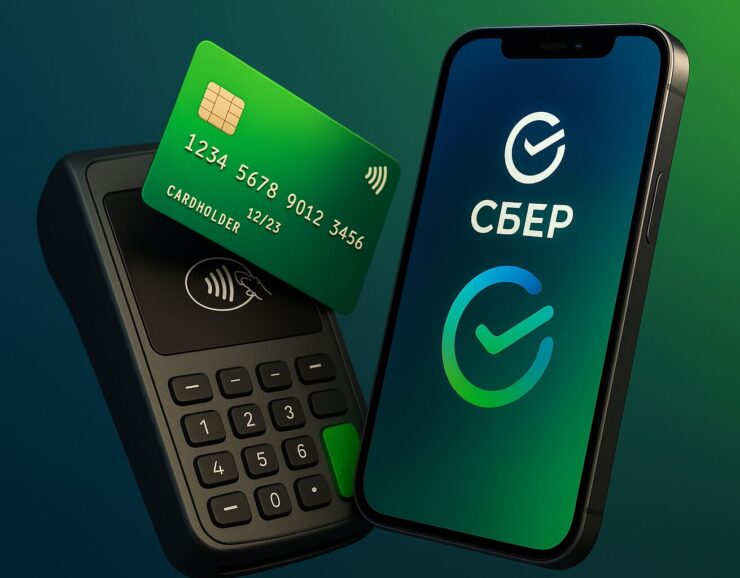 Почти Apple Pay: Как быстро платить Айфоном через Сбер. Настраиваем удобный запуск оплаты смартфоном. Фото.