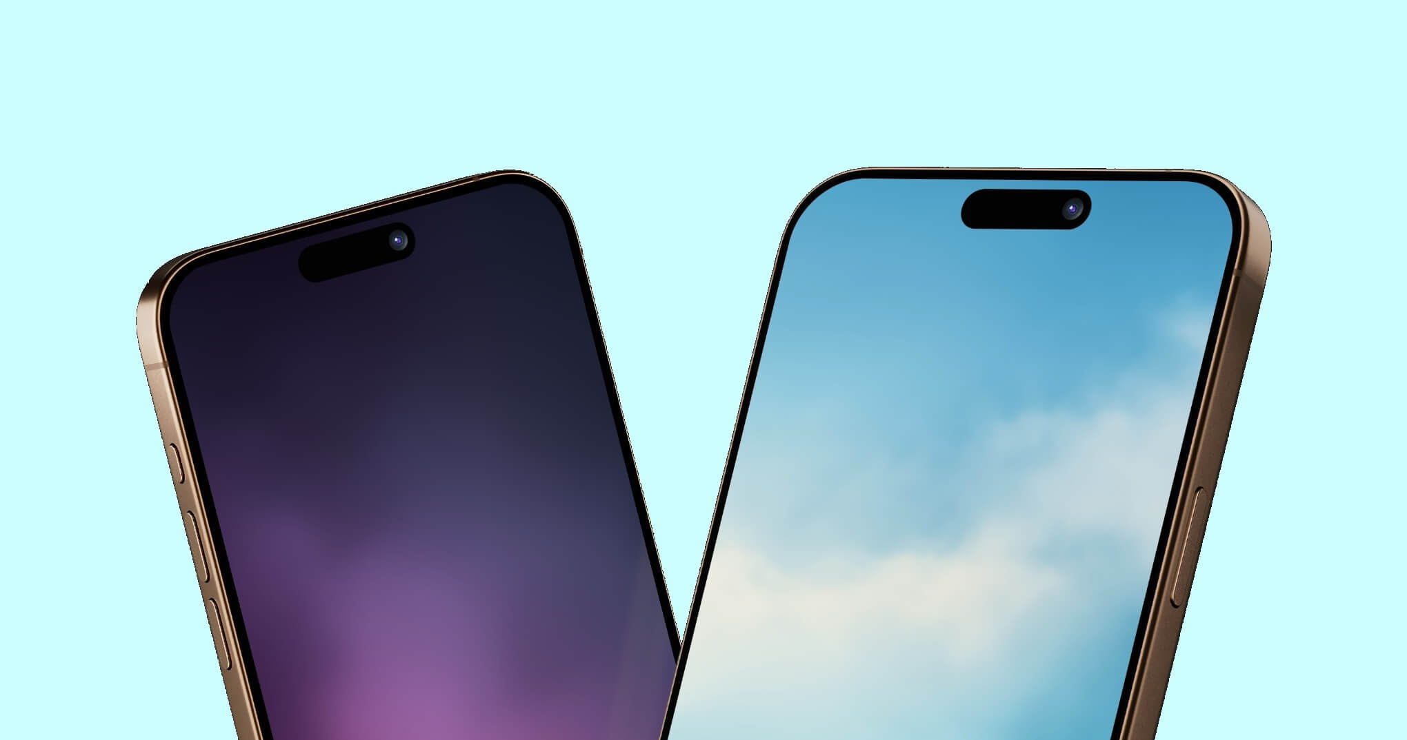 Красивые обои для iPhone с небом и облаками