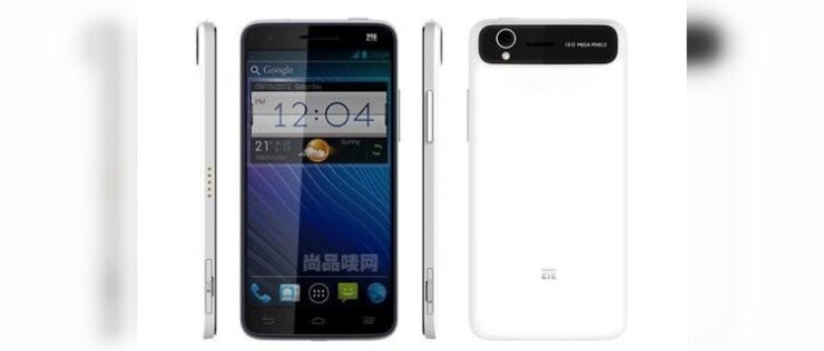 Или все-таки Apple перерисовала старый смартфон ZTE? Изображение: gizmochina.com. Фото.