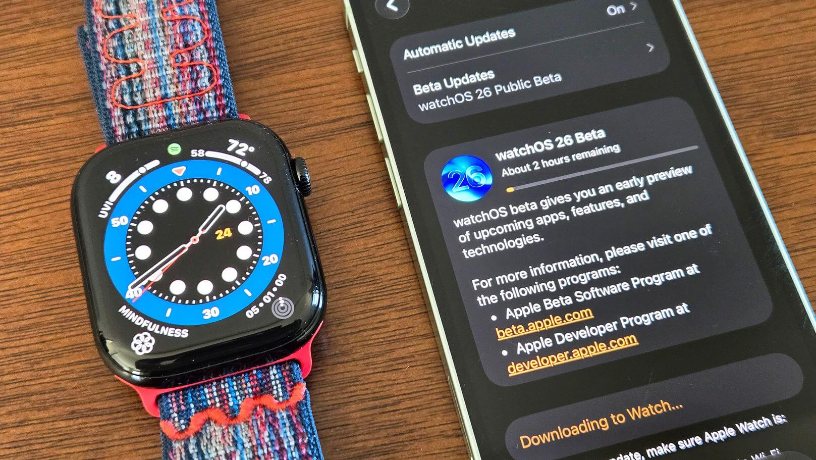 Как установить watchOS 26 на Apple Watch. Обновить часы можно только после установки iOS 26 на Айфон. Фото: tomsguide.com. Фото.