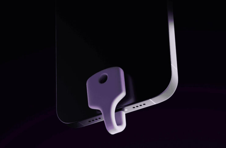 С помощью вот такого аксессуара можно управлять iPhone, даже не прикасаясь к нему. Изображение: dafdef.com. Фото.