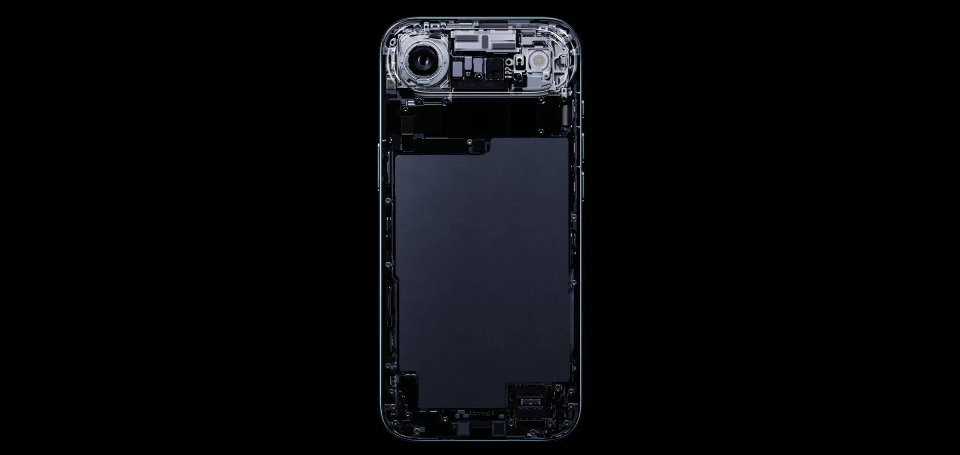 Как выглядит iPhone Air. Так выглядит новинка изнутри. Фото.