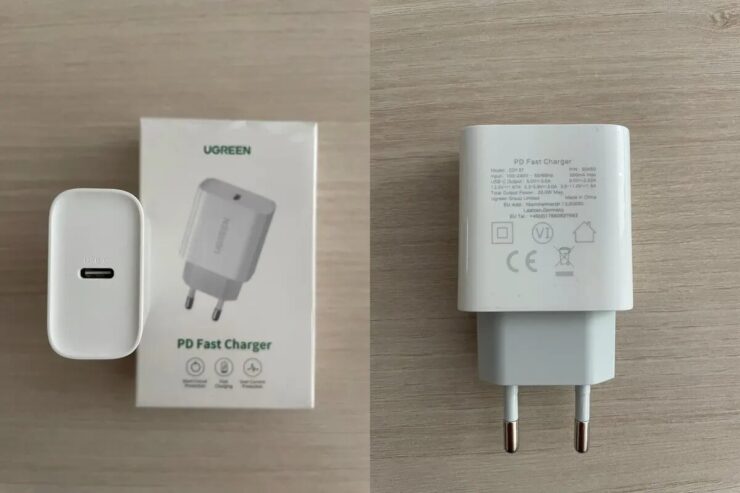 Зарядка для Айфона. Блок питания отлично подойдет для зарядки айфона. Фото.