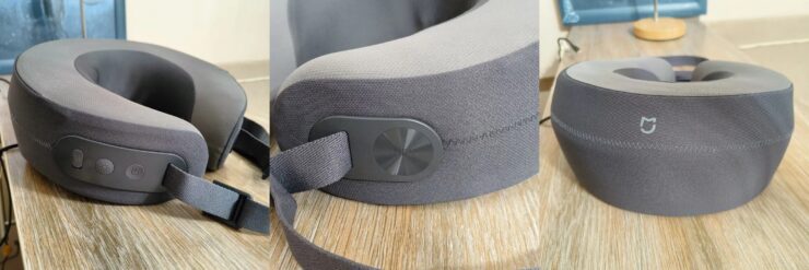 Массажер для шеи. Надевайте на шею и расслабляйтесь. Фото.