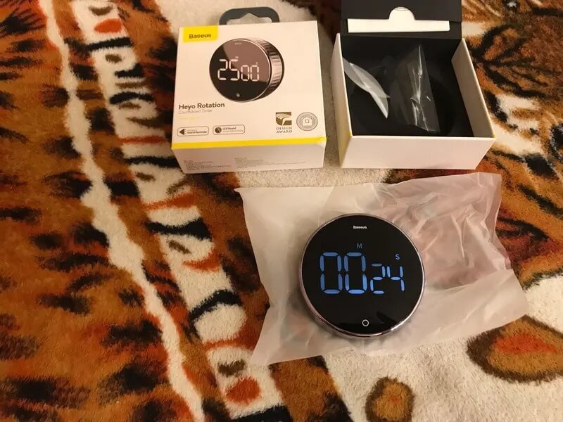 Кухонный таймер. Выглядит таймер реально стильно. Фото.