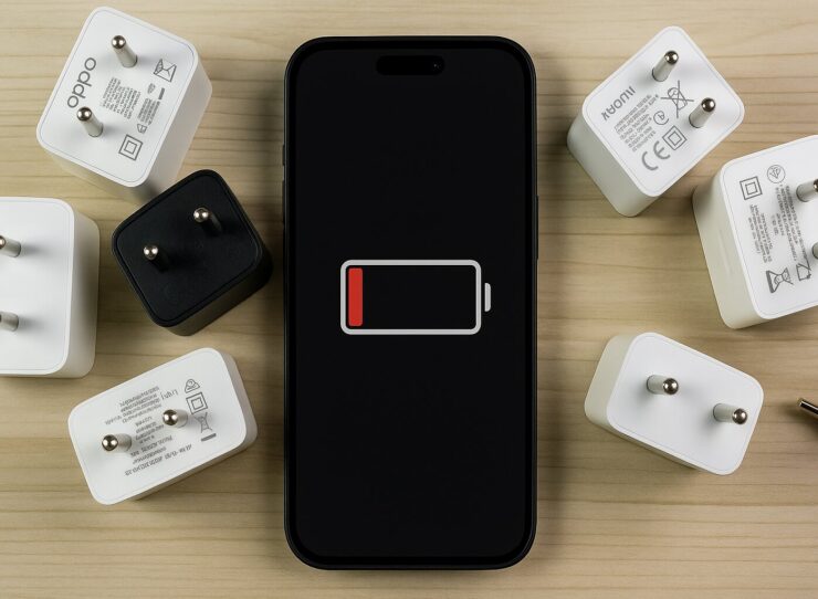 Необязательно тратиться на фирменный адаптер от Apple. Отлично подойдут и варианты от сторонних производителей. Фото.