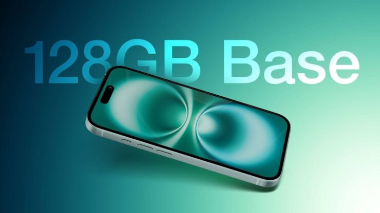 В iPhone 16 теперь устанавливают только 128 ГБ. Изображение: macrumors.com. Фото.