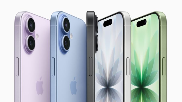 Презентация iPhone 17. Новые цвета весьма тусклые. Изображение: apple.com. Презентация iPhone 17. Новые цвета весьма тусклые. Изображение: apple.com. Фото.