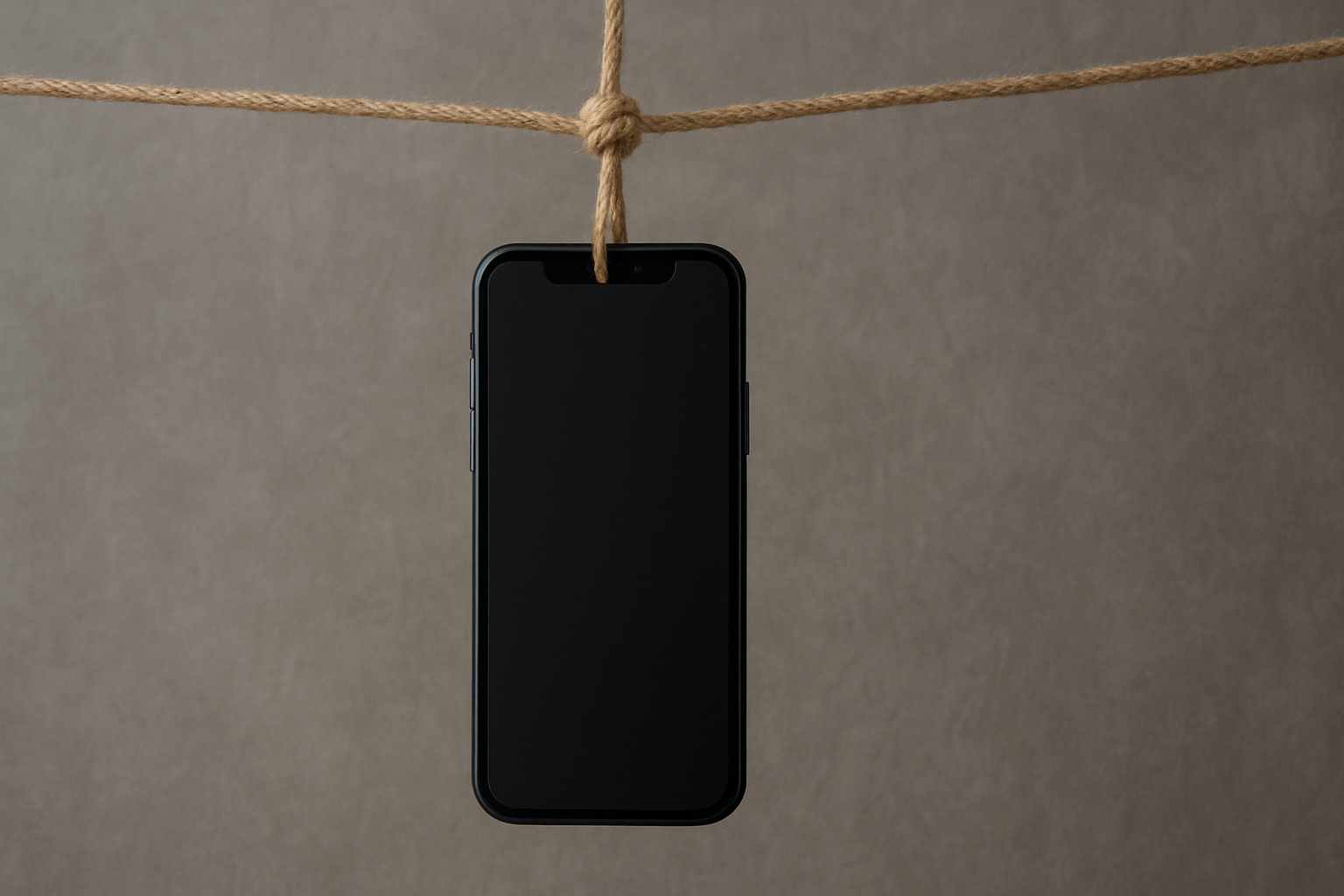 iPhone 17 можно будет носить по-новому. В сети появились живые фото необычного аксессуара. Айфон на ремешке удобно носить через плечо, а еще сушить после купания в бассейне. Изображение: ChatGPT. Фото.