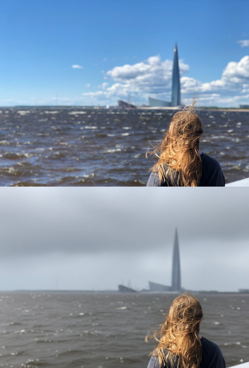 Сделаем погоду в Питере такой, какая она должна быть. Фото.