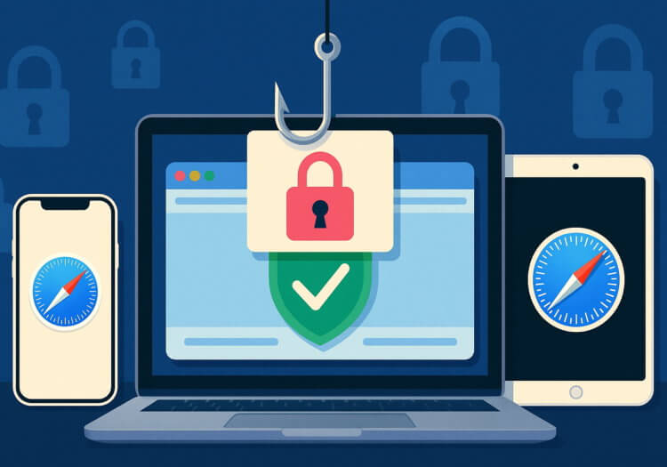 Как современные браузеры на iPhone и Mac защищают от фишинга. Современные браузеры делают всё, чтобы вы не попались на фишинговый сайт. Как современные браузеры на iPhone и Mac защищают от фишинга. Современные браузеры делают всё, чтобы вы не попались на фишинговый сайт. Фото.
