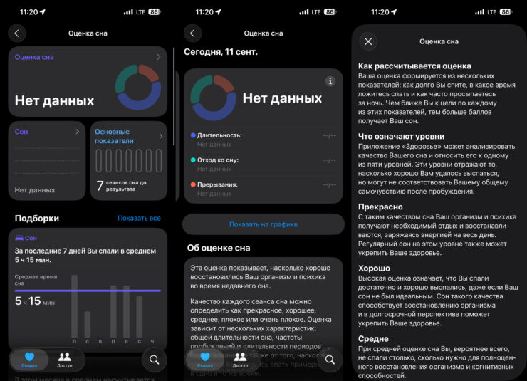 В приложении «Здоровье» на iPhone уже появился соответствующий раздел. Фото.