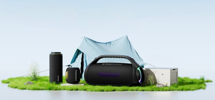 Новые портативные колонки Tronsmart на все случаи жизни: что выбрать для дома и вечеринок. Новые портативные колонки Tronsmart на все случаи жизни: что выбрать для дома и вечеринок. Фото.